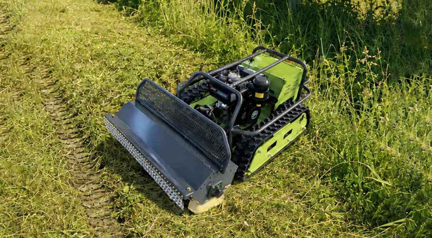 Remote Control Lawn Mower LT-100 Use Cases